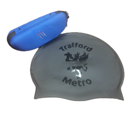 Trafford Metro Midnight Black Swim hat Max 'N' Build