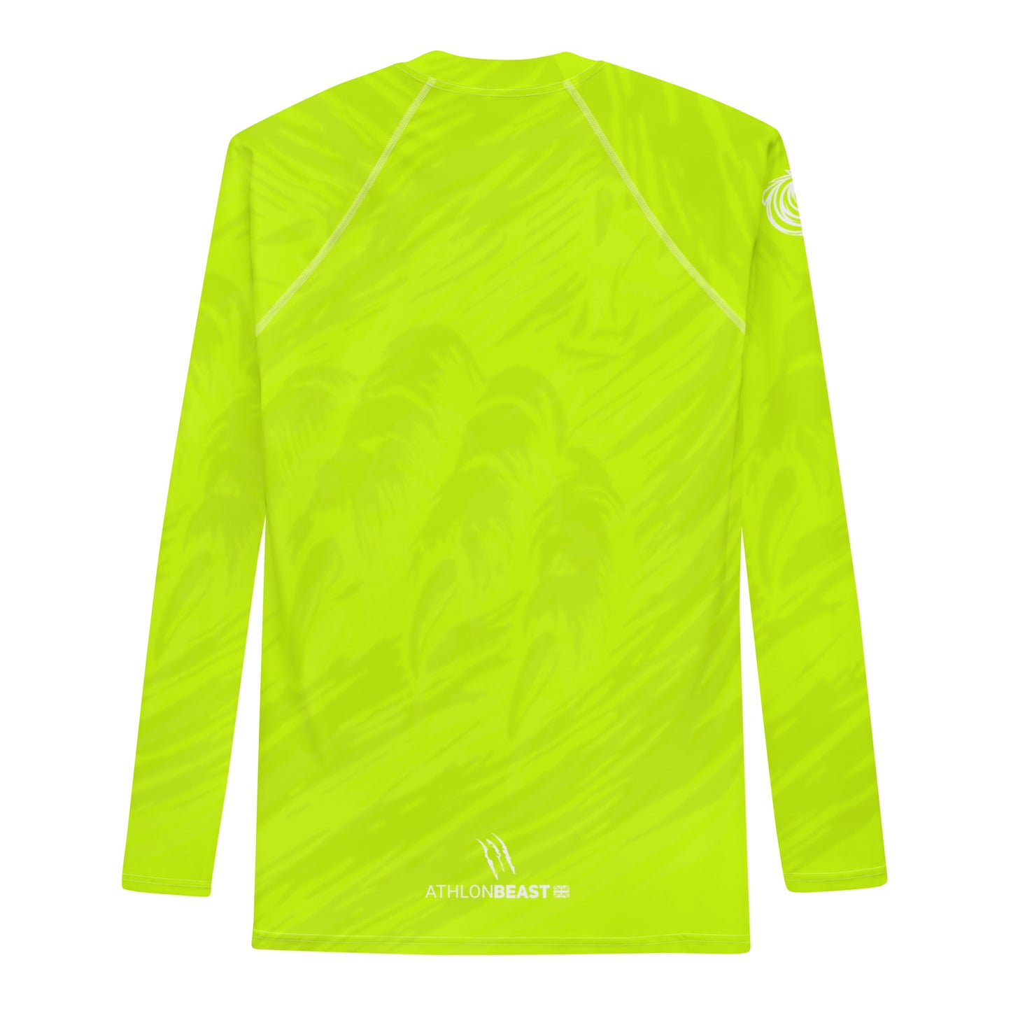 RIP Florescent Yellow Men's Rash Guard