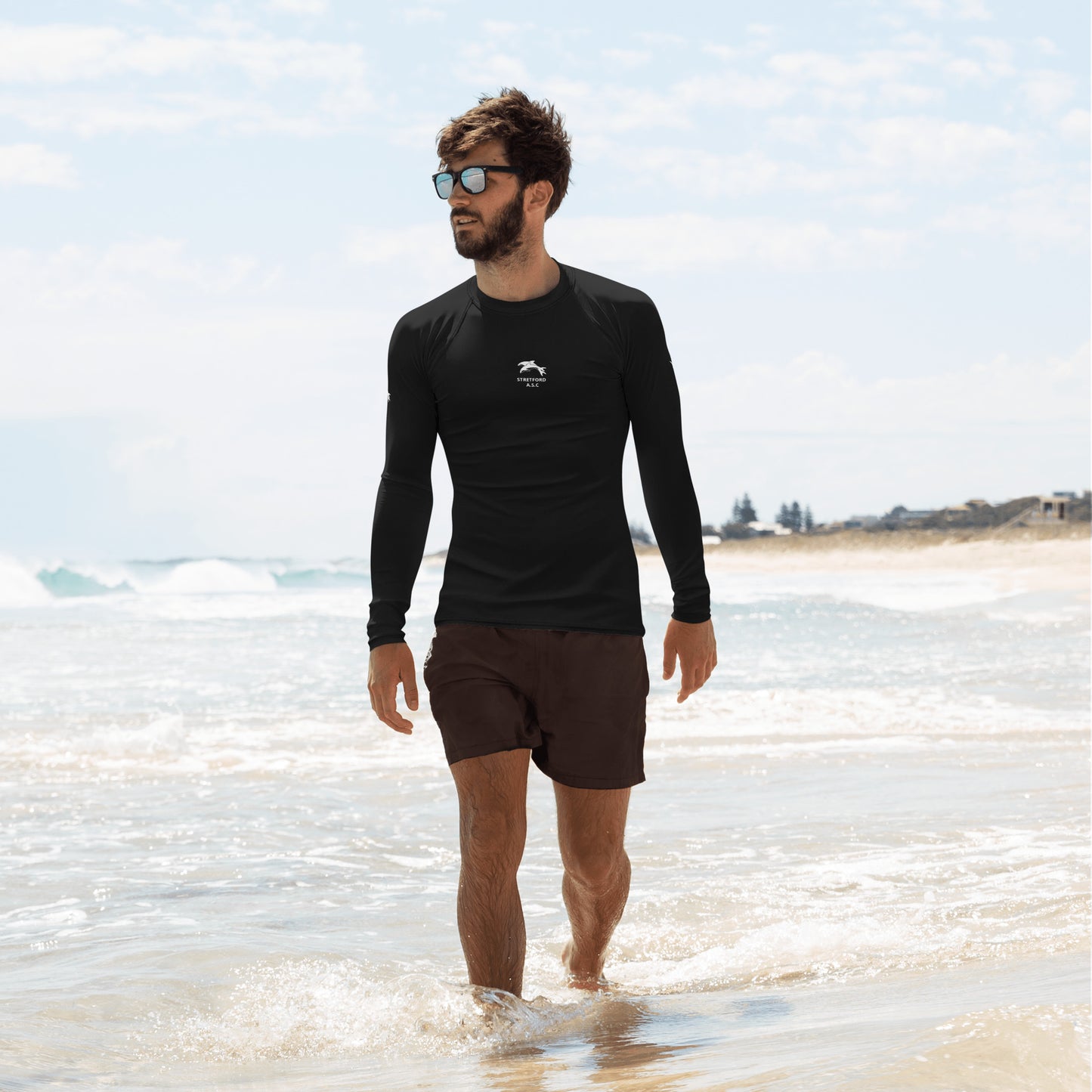 Men's Rash Guard TOM Stretford / Black