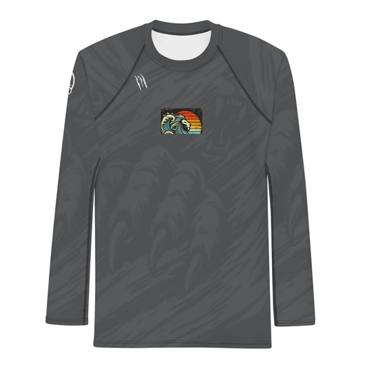 LION Cracked Pepper Men's Rash Guard