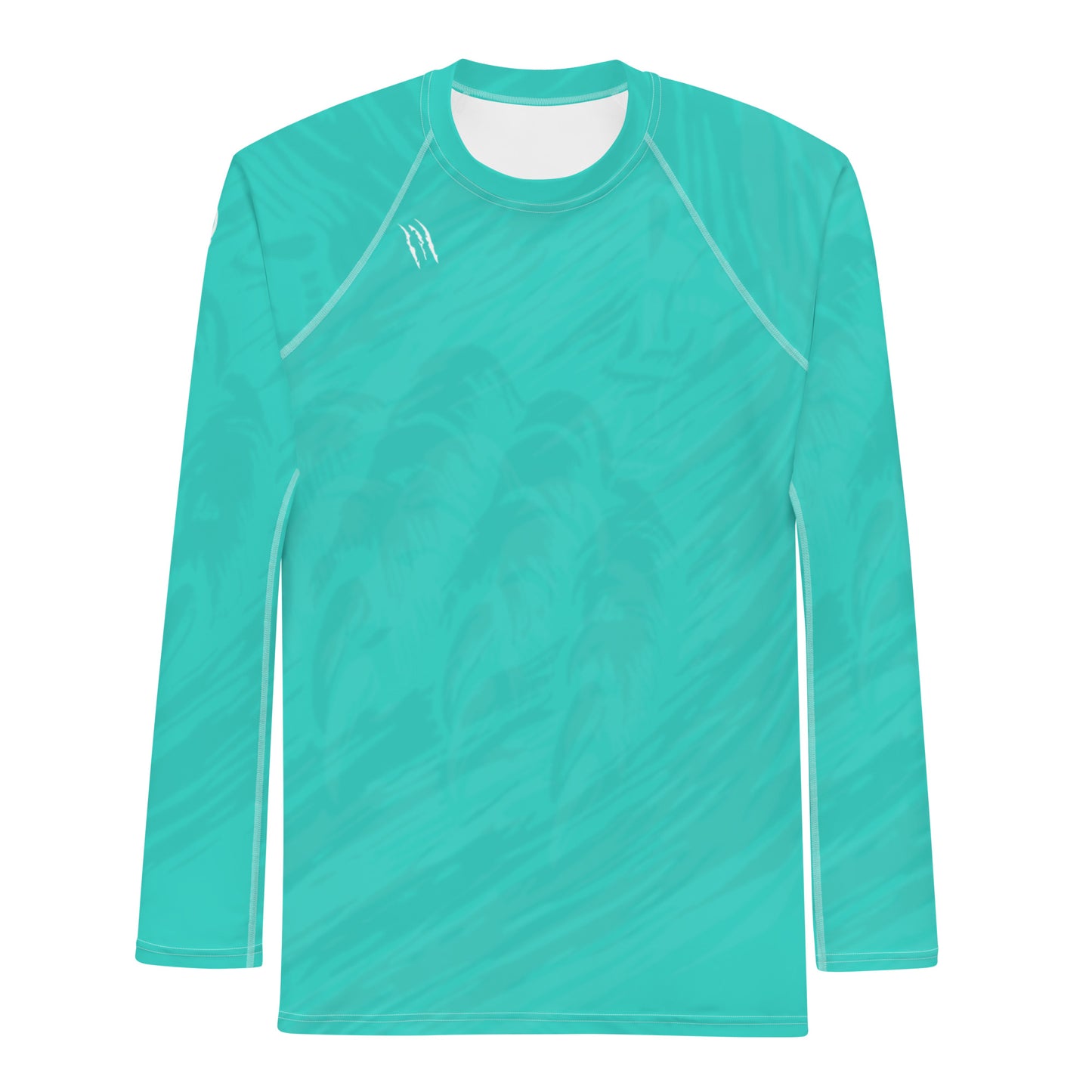 RIP Turquoise Blue Men's Rash Guard