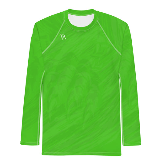 RIP Harlequin Green Men's Rash Guard