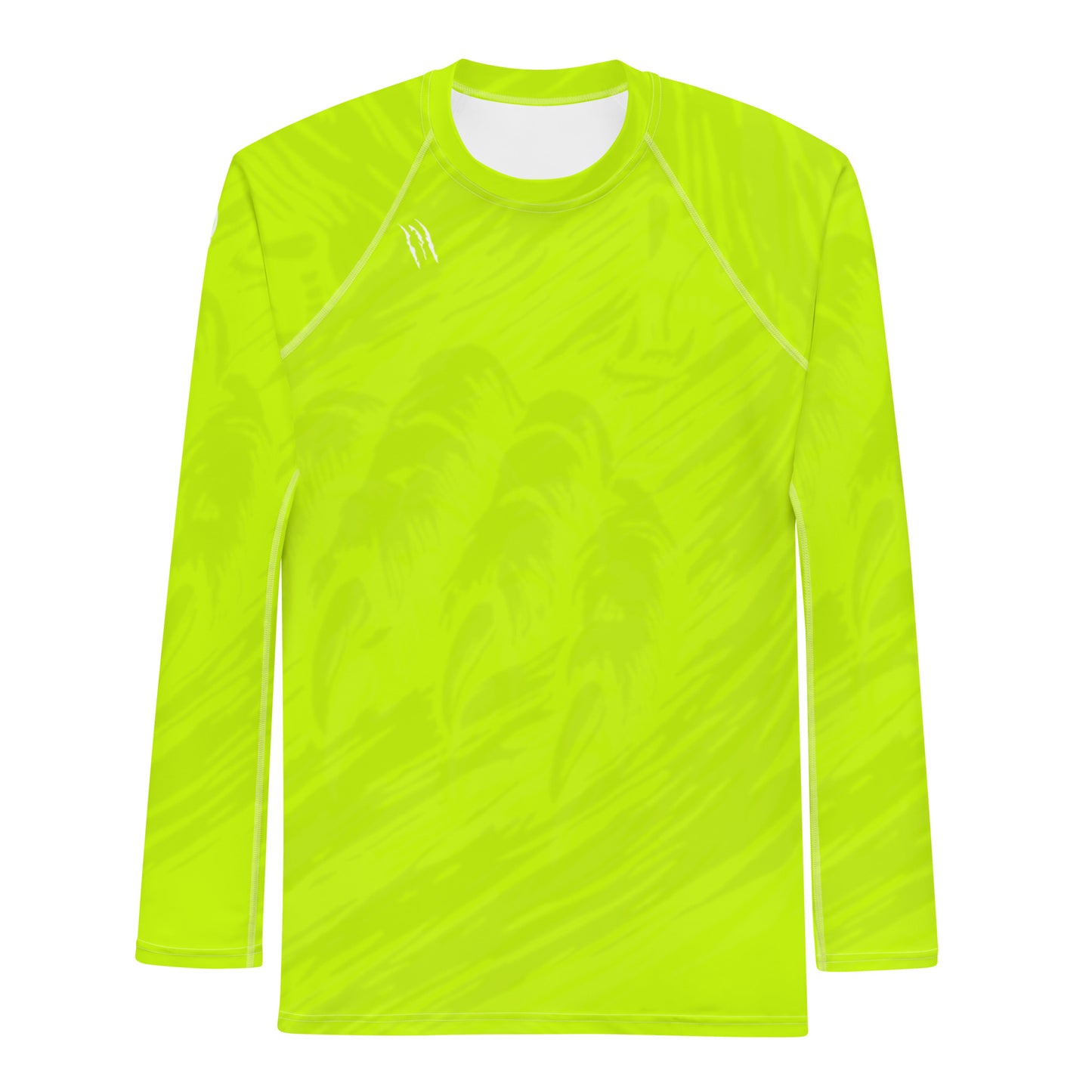 RIP Florescent Yellow Men's Rash Guard