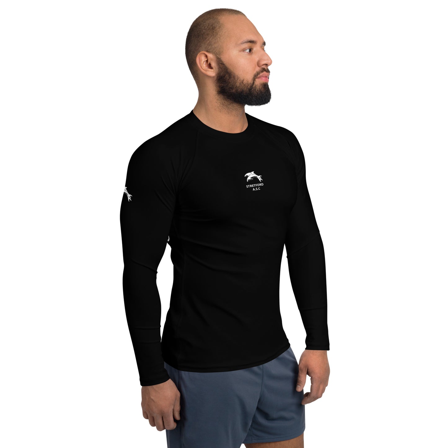 Men's Rash Guard TOM Stretford / Black