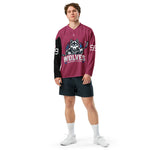 Wolves Hockey Club Recycled hockey fan jersey