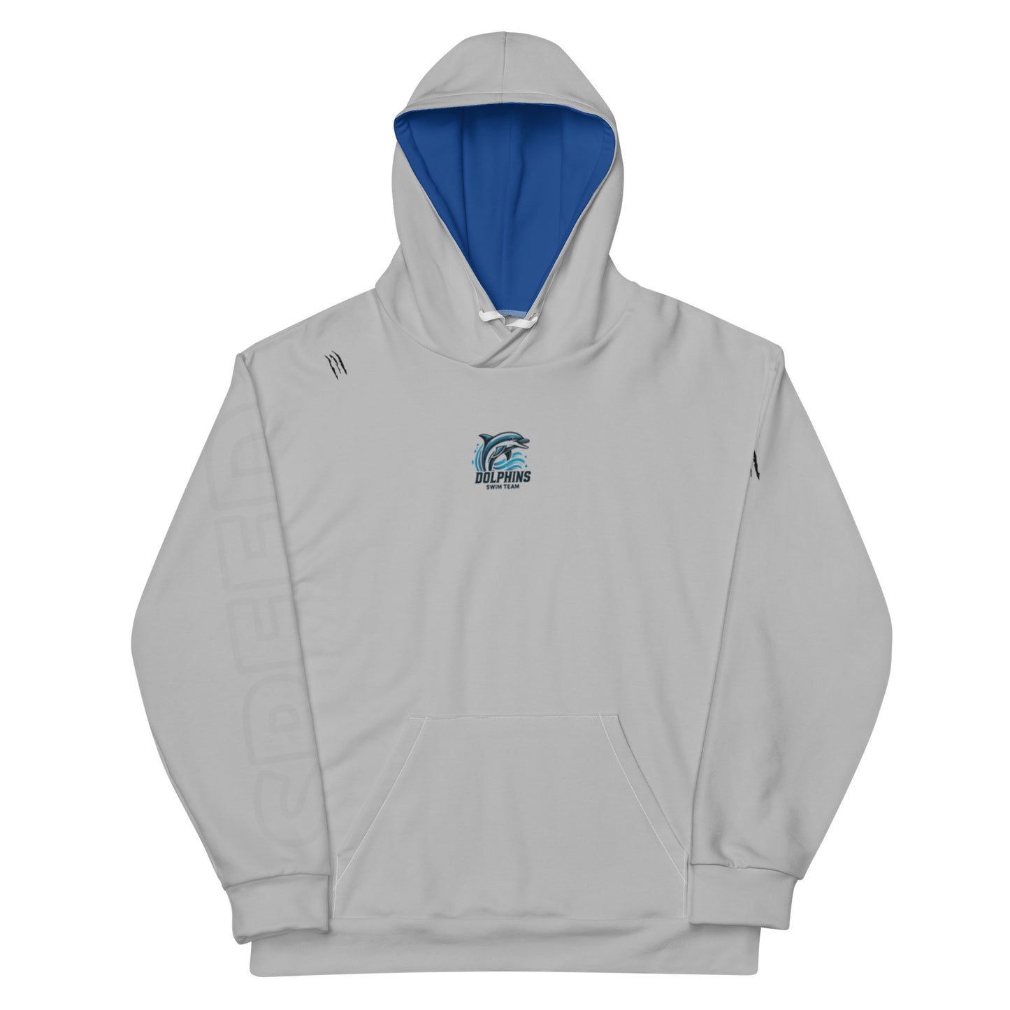 Dolphins Swim Team Unisex Hoodie