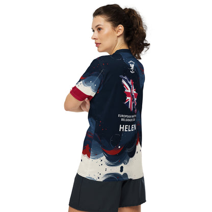 European MASTERS 2024 Trafford Metro Recycled unisex sports jersey HELEN