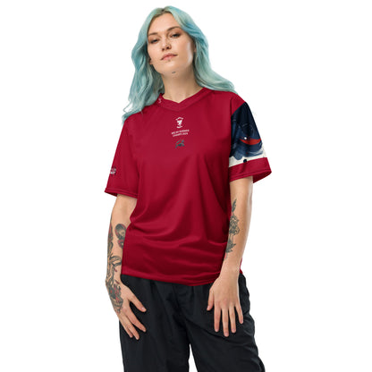 Recycled unisex sports jersey ROSE TRAFFORD METRO Summer champs 2024