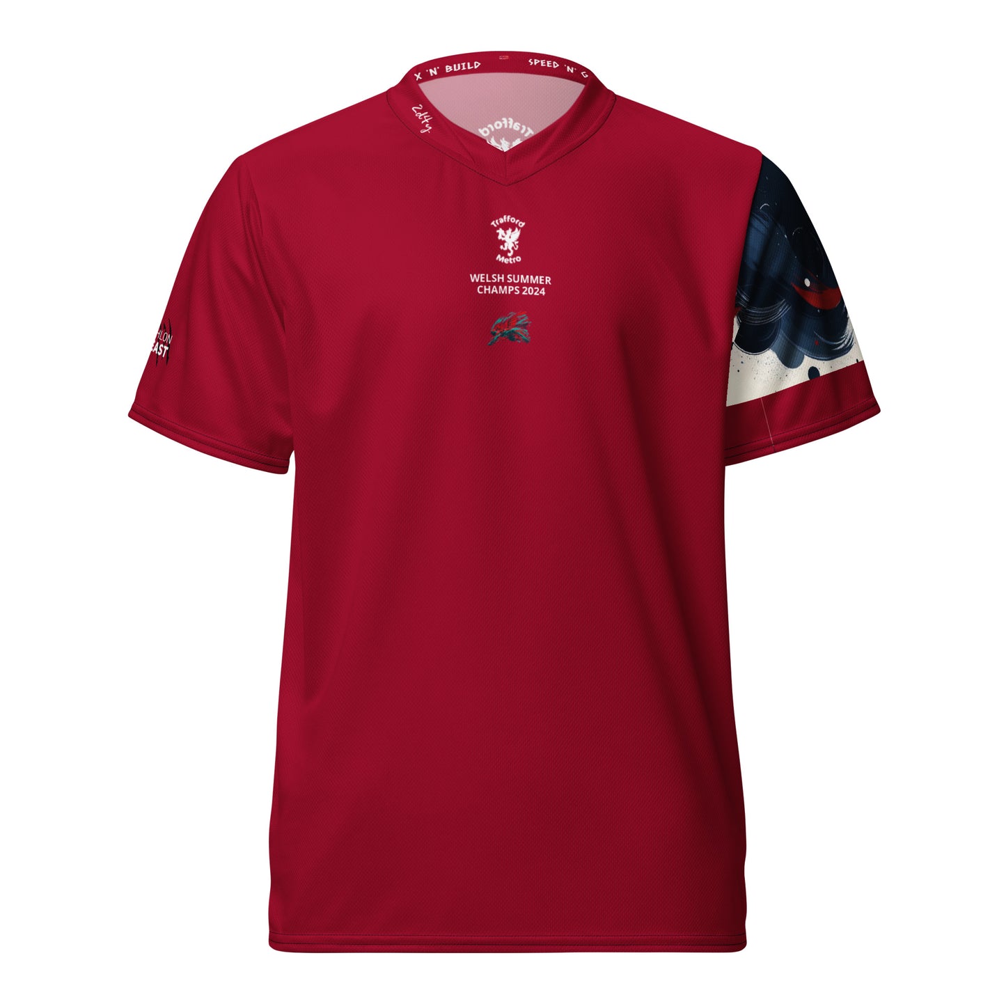 Recycled unisex sports jersey ROSE TRAFFORD METRO Summer champs 2024