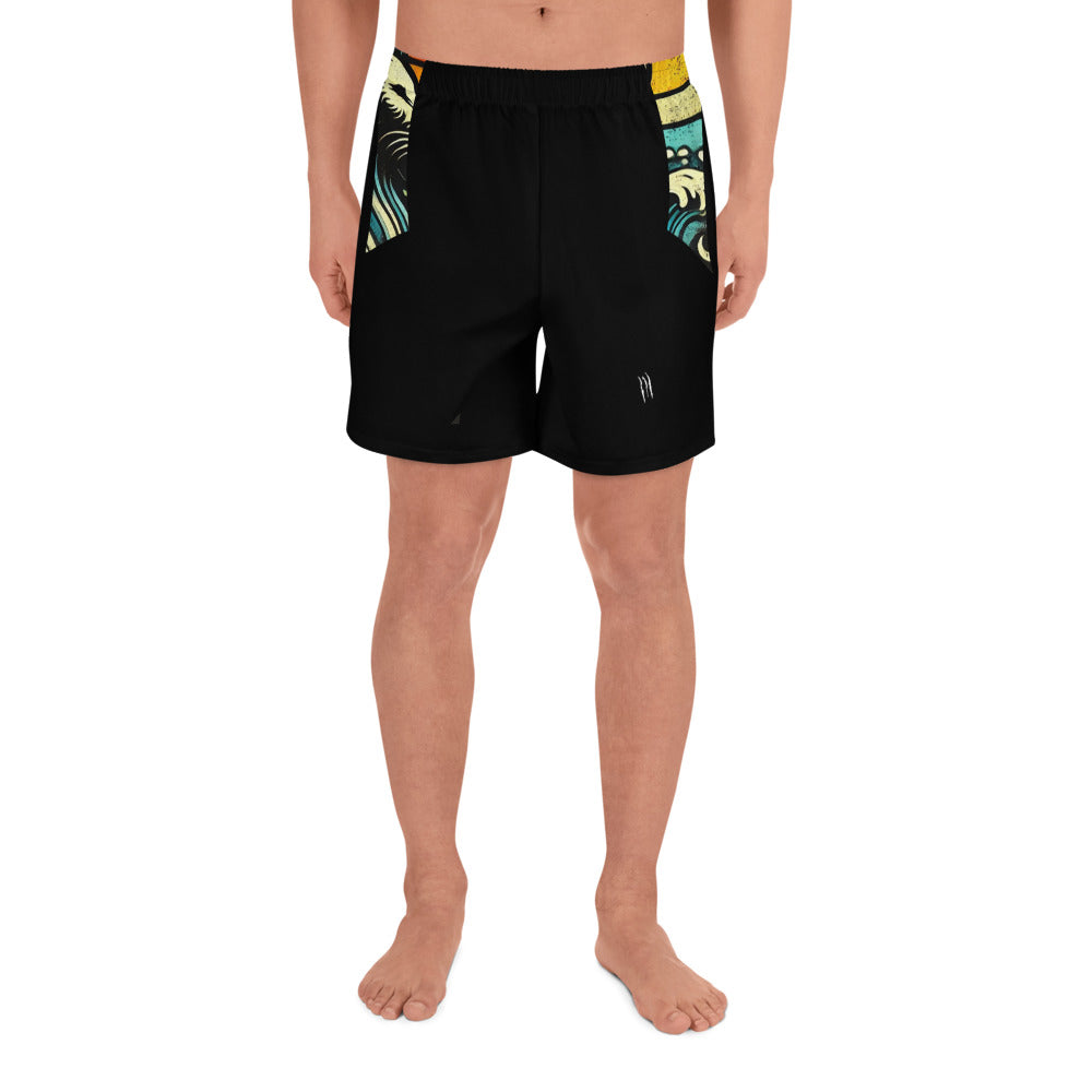 Vortex Lion Unisex Athletic Long Shorts