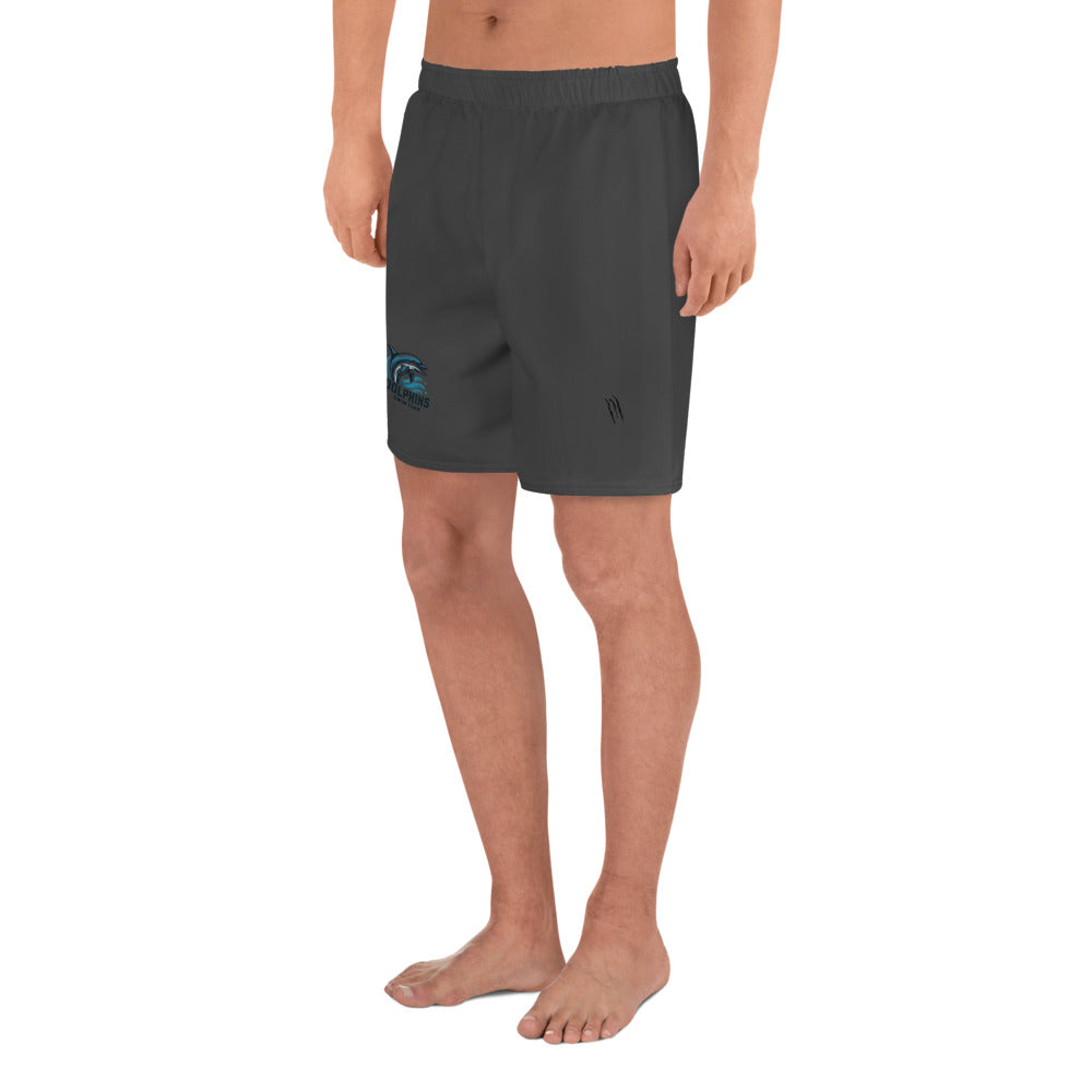 Dolphins Swim Team Unisex Athletic Long Shorts