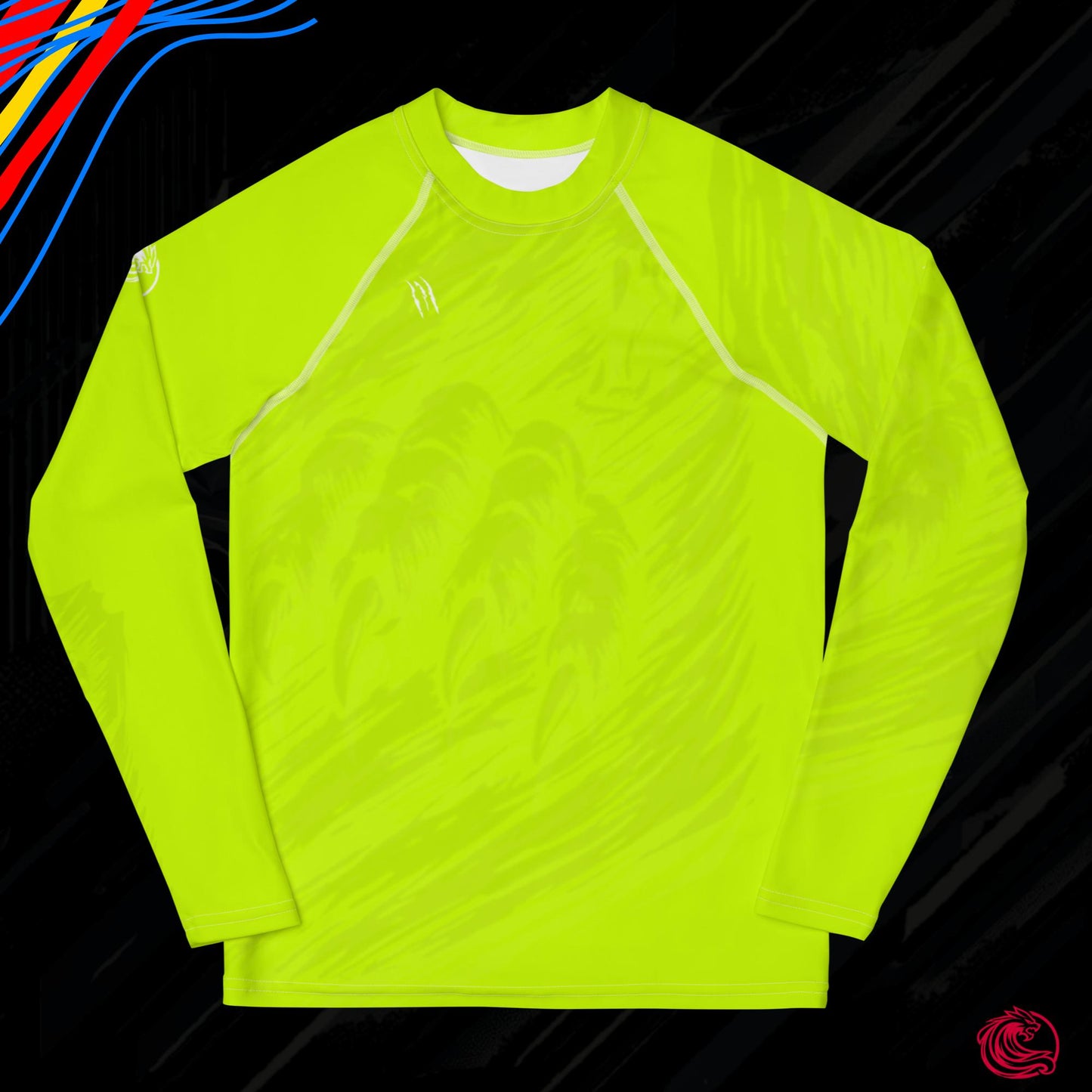 RIP Bright Yellow Youth Rash Guard – UPF 50+ High Visibility Protection for Active Kids