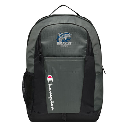 Dolphins Swim Team Champion backpack