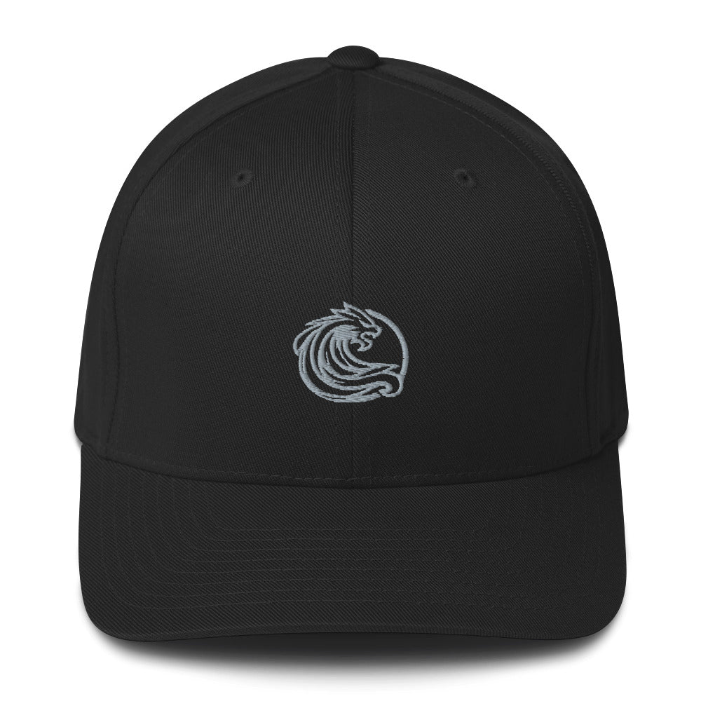 Wavebound Lion Structured Twill Cap – Sleek Fit with Athletic Design