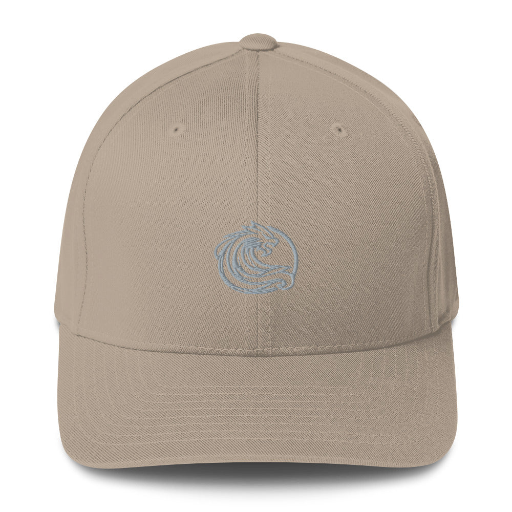 Wavebound Lion Structured Twill Cap – Sleek Fit with Athletic Design