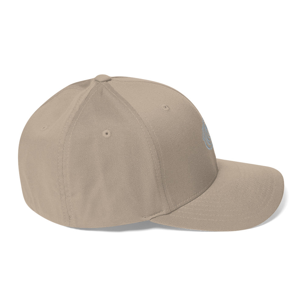 Wavebound Lion Structured Twill Cap – Sleek Fit with Athletic Design