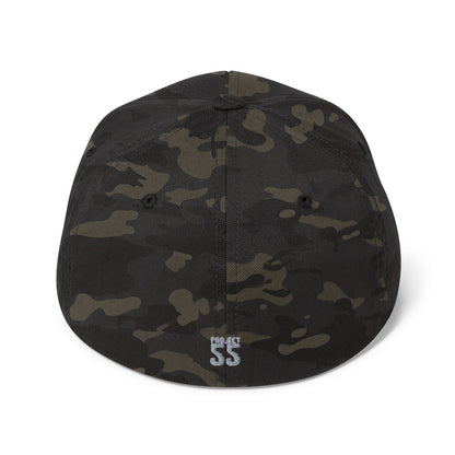 Wavebound Lion Structured Twill Cap – Sleek Fit with Athletic Design