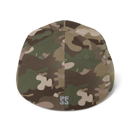 Wavebound Lion Structured Twill Cap – Sleek Fit with Athletic Design