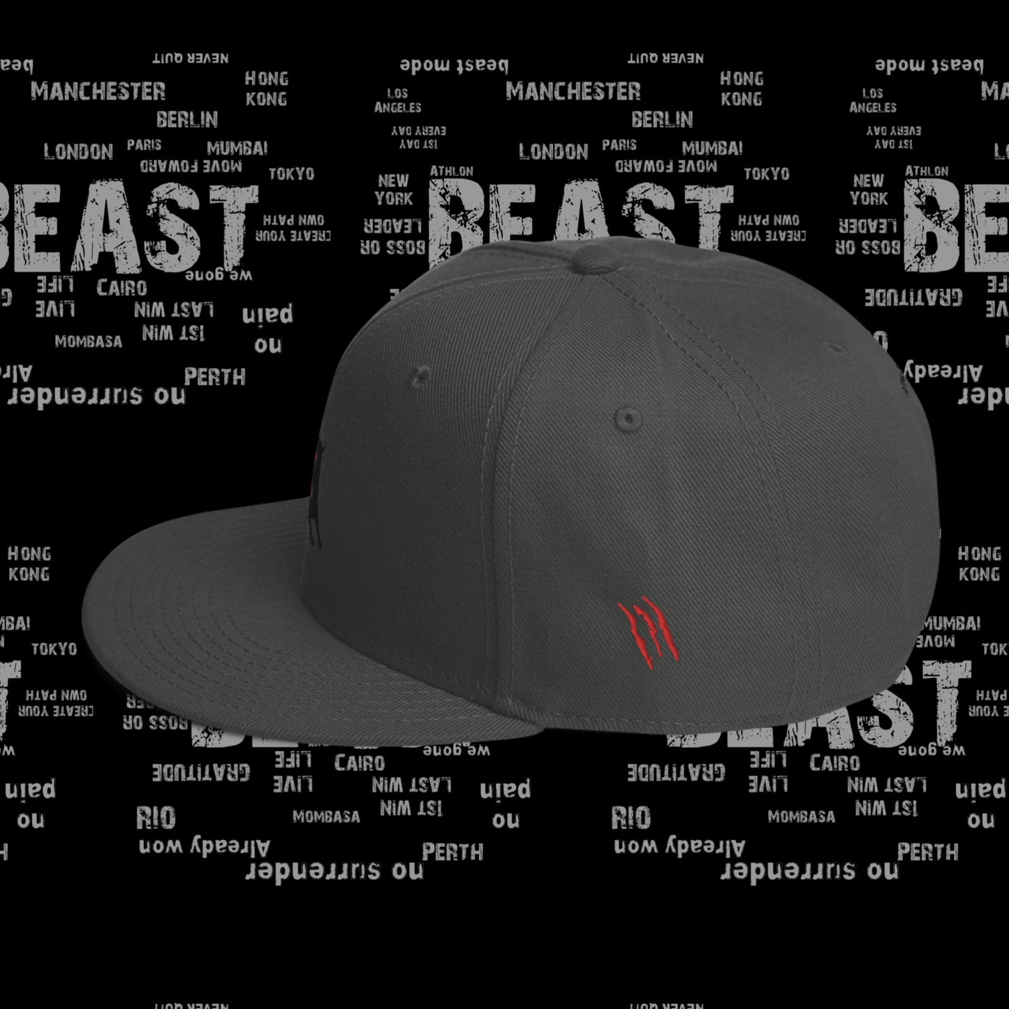 athlete beast Multi Snapback Hat