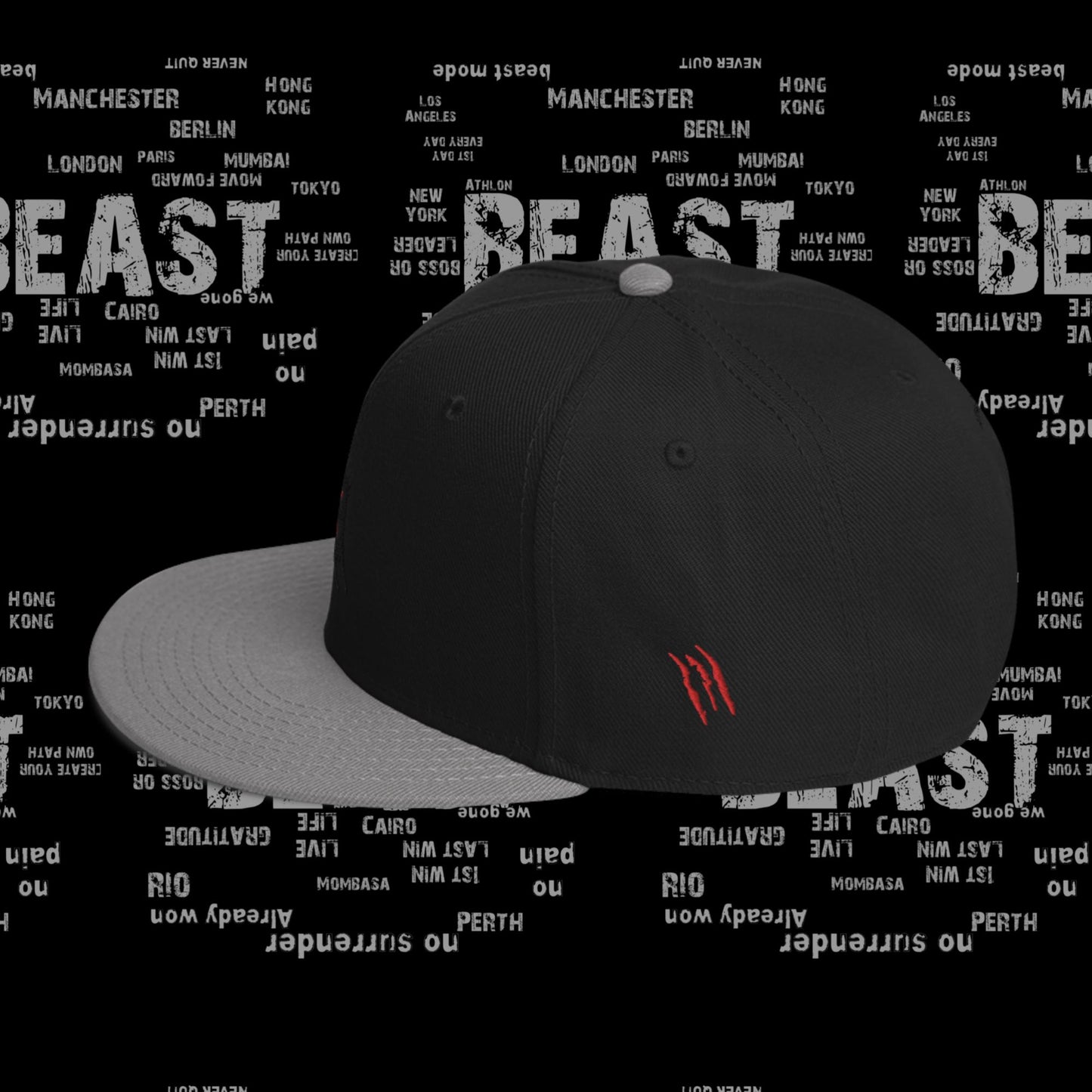 athlete beast Multi Snapback Hat