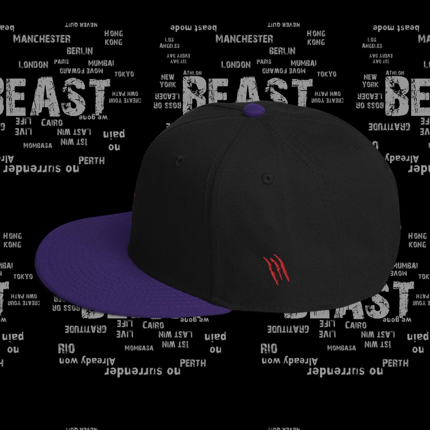 athlete beast Multi Snapback Hat