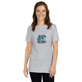 Dolphins Swim Team Short-Sleeve Unisex T-Shirt