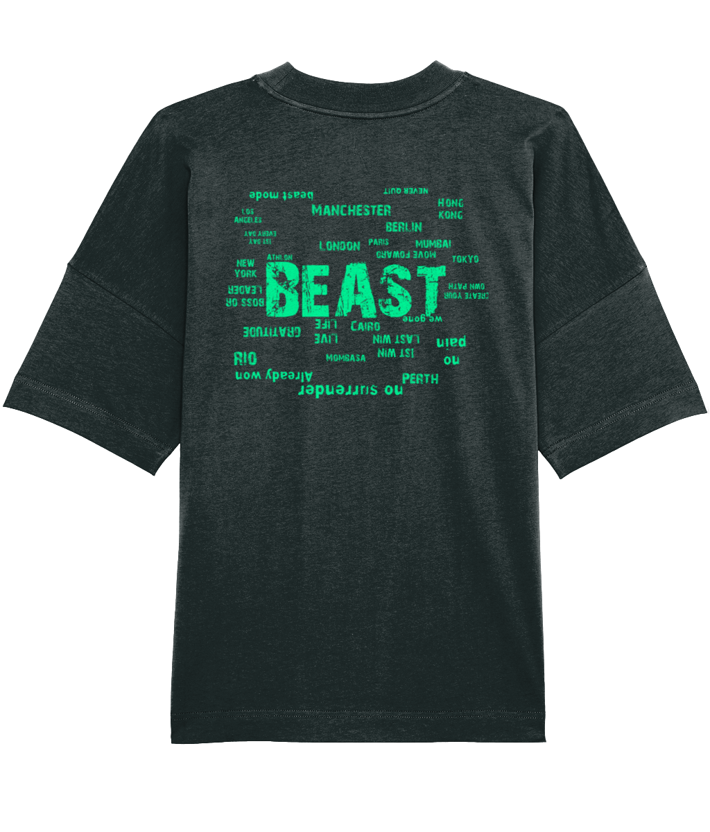 OVERSIZED TEE BEAST WORLD - Blaster T-Shirt