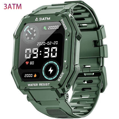 SENBONO 3ATM IP68 Waterproof Smart watch Men Women Fitness Tracker Blood Pressure Monitor Outdoor Sport Dial Call Smartwatch Men