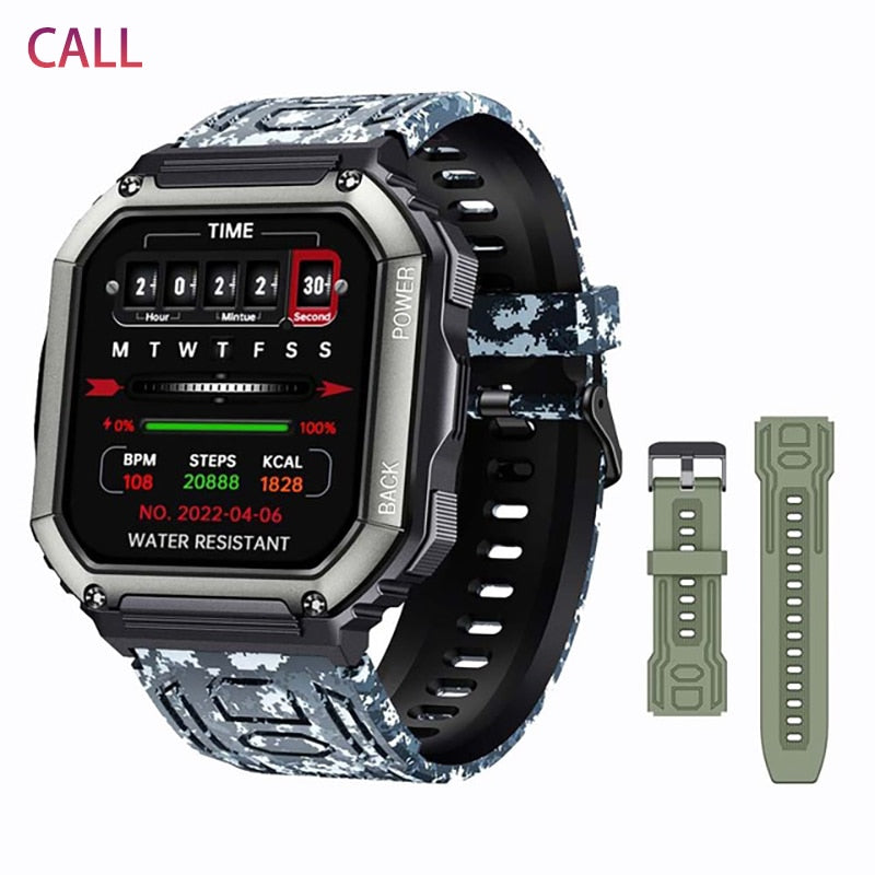 SENBONO 3ATM IP68 Waterproof Smart watch Men Women Fitness Tracker Blood Pressure Monitor Outdoor Sport Dial Call Smartwatch Men