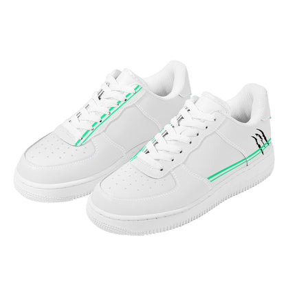 Scratch Green Low Top Unisex TRAINERS