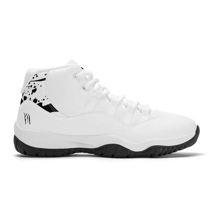 High Top FLY Retro Trainers- White