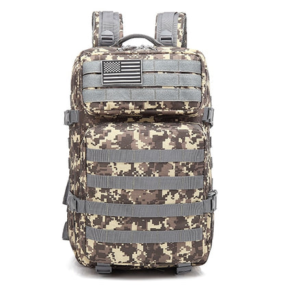 50L Camo Military Tactical Backpack for Beast- Molle Design, Waterproof, Perfect for Hunting, Trekking, and Bug Out Situations