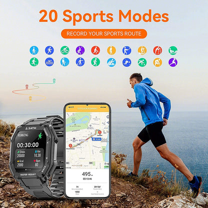 SENBONO 3ATM IP68 Waterproof Smart watch Men Women Fitness Tracker Blood Pressure Monitor Outdoor Sport Dial Call Smartwatch Men