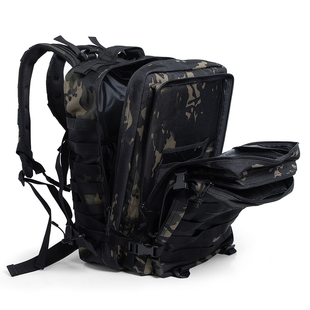 50L Camo Military Tactical Backpack for Beast- Molle Design, Waterproof, Perfect for Hunting, Trekking, and Bug Out Situations