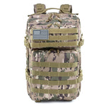 50L Camo Military Tactical Backpack for Beast- Molle Design, Waterproof, Perfect for Hunting, Trekking, and Bug Out Situations
