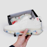 PUMP N FLY Reacts Trainers - White/White