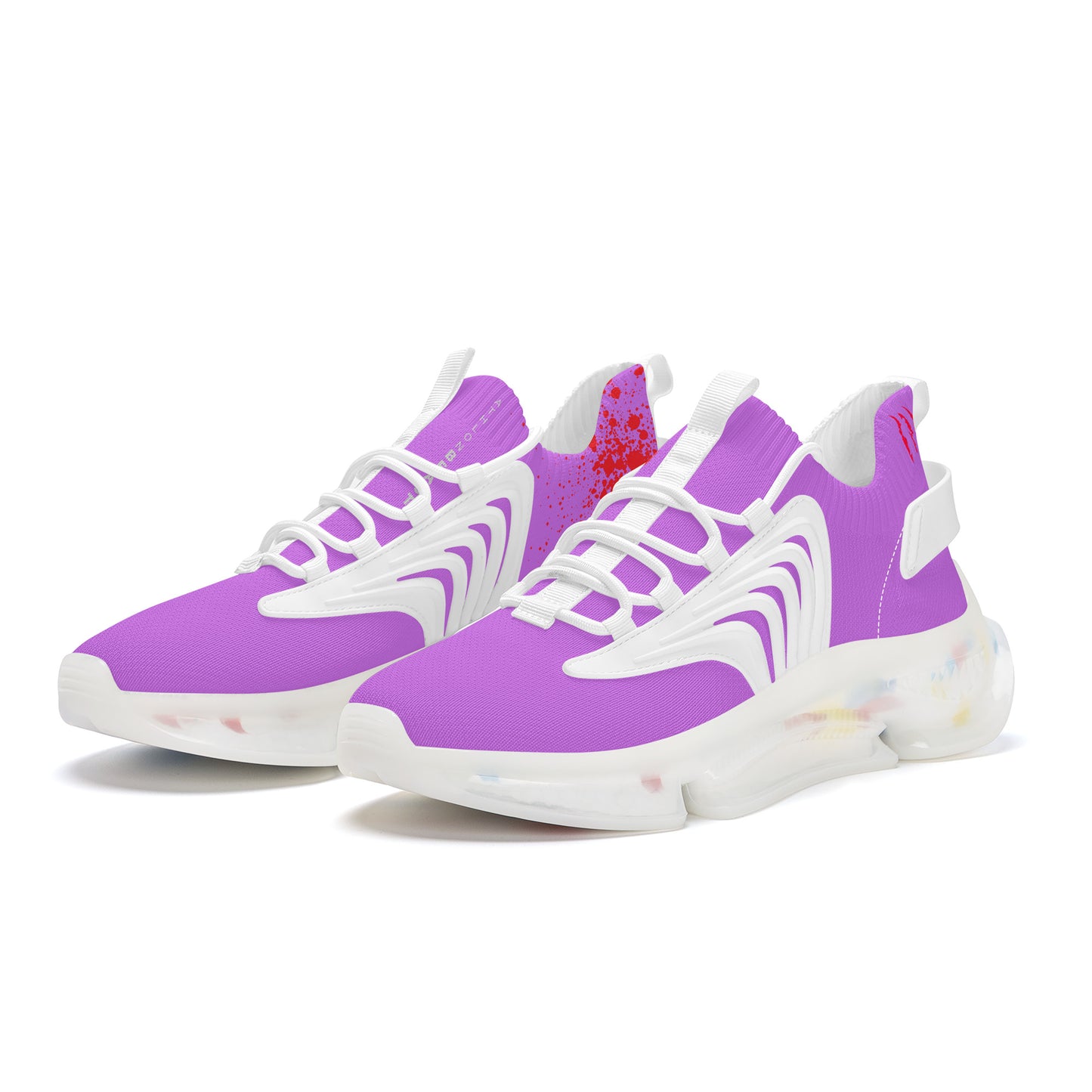 PUMP N FLY Reacts Trainers - White/Violet