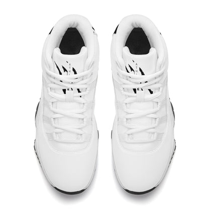 High Top FLY Retro Trainers- White