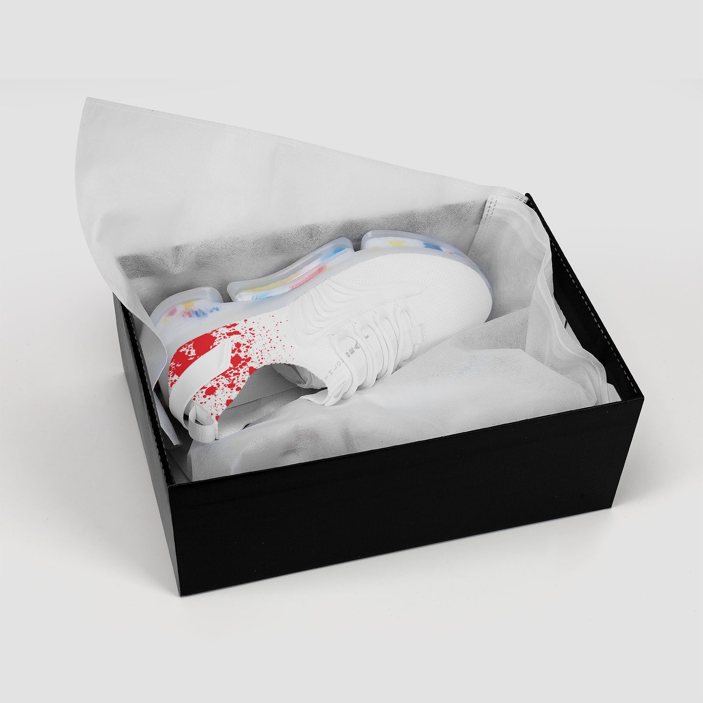 PUMP N FLY Reacts Trainers - White/White