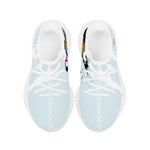 TURTLE - D18 Kids Mesh Knit Sneaker - White