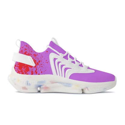 PUMP N FLY Reacts Trainers - White/Violet