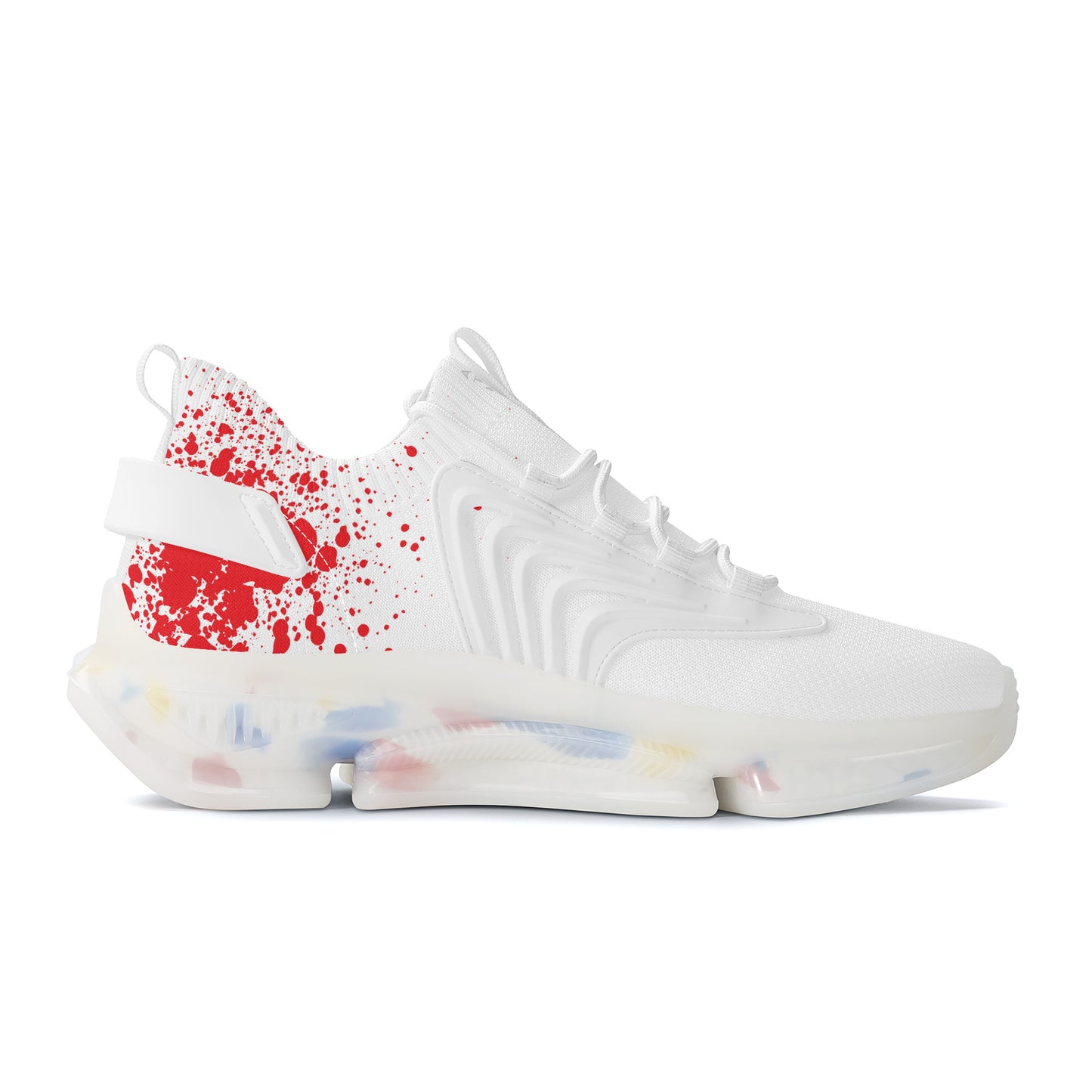 PUMP N FLY Reacts Trainers - White/White