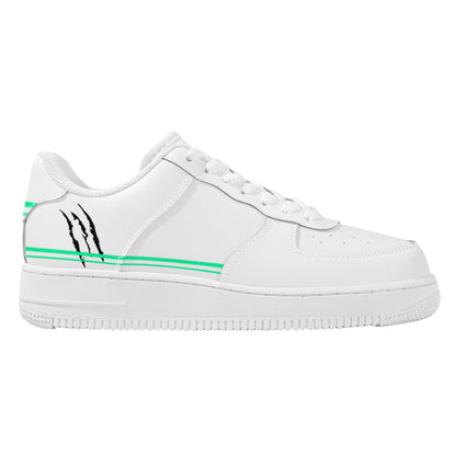 Scratch Green Low Top Unisex TRAINERS