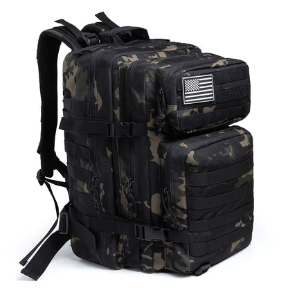 50L Camo Military Tactical Backpack for Beast- Molle Design, Waterproof, Perfect for Hunting, Trekking, and Bug Out Situations