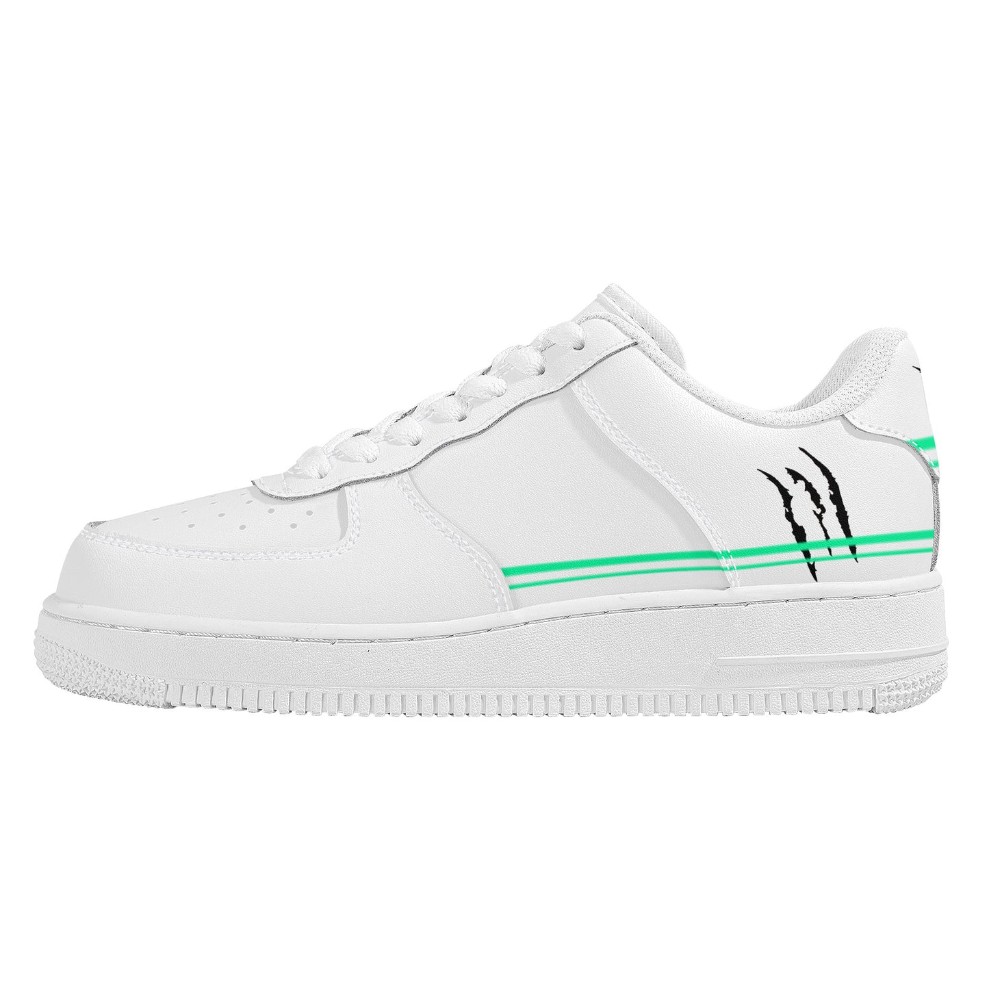 Scratch Green Low Top Unisex TRAINERS