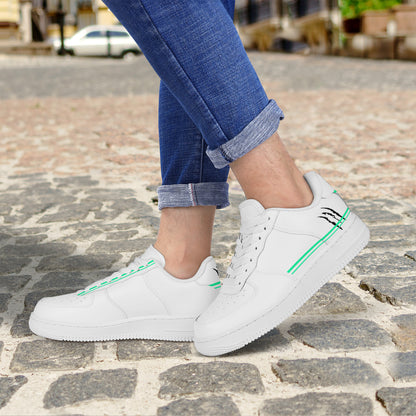 Scratch Green Low Top Unisex TRAINERS