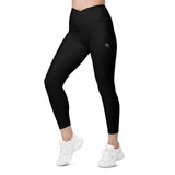 Scratch BLACK Crossover leggings with pockets