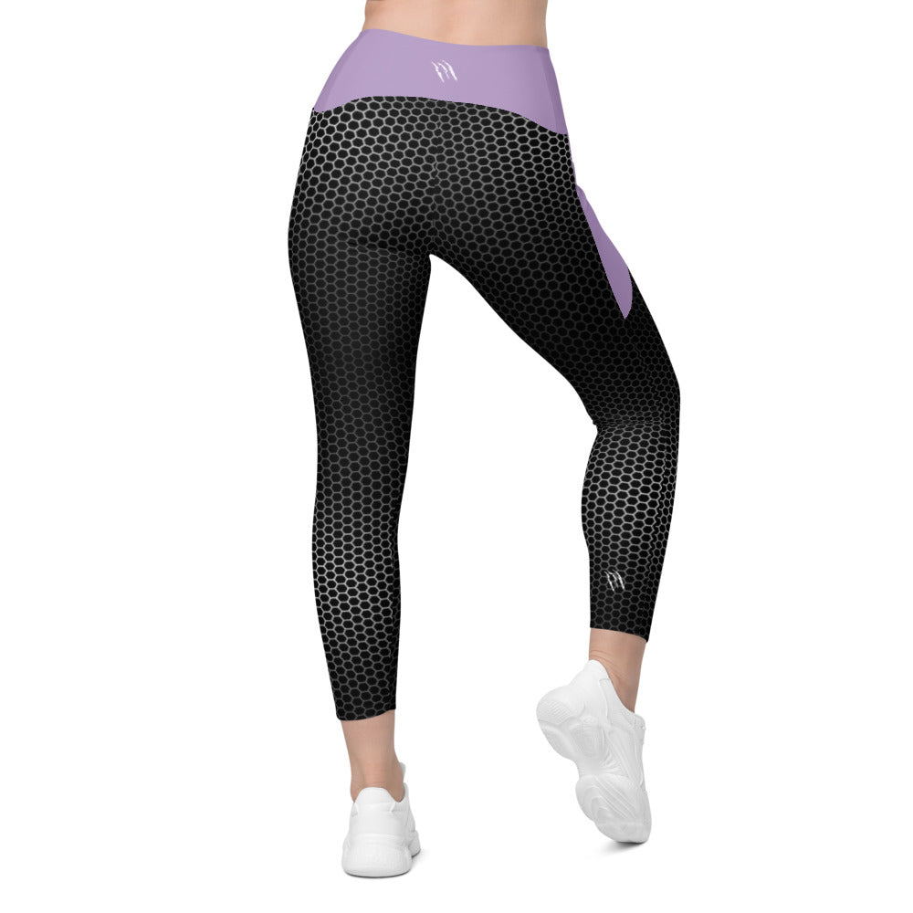 VORTEX Lavender Leggings with pockets