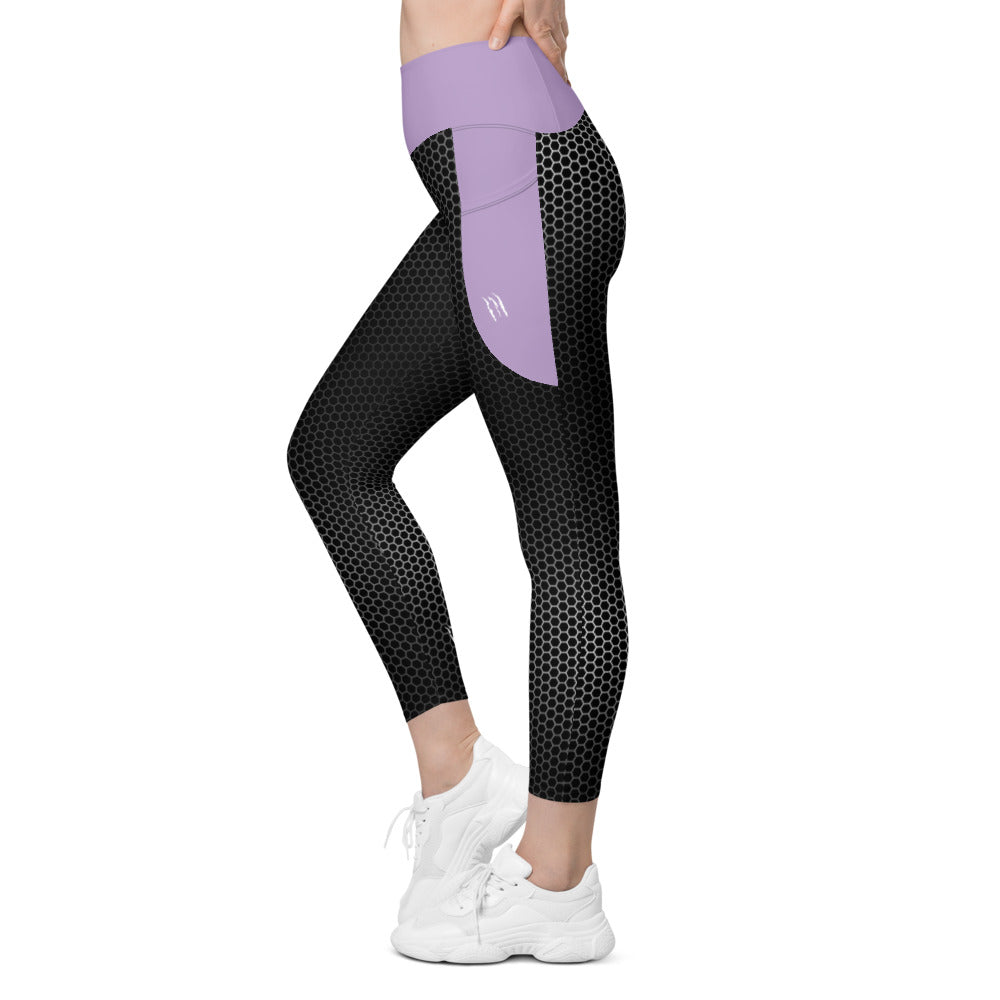 VORTEX Lavender Leggings with pockets