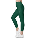 Scratch RACER GREEN Leggings with pockets